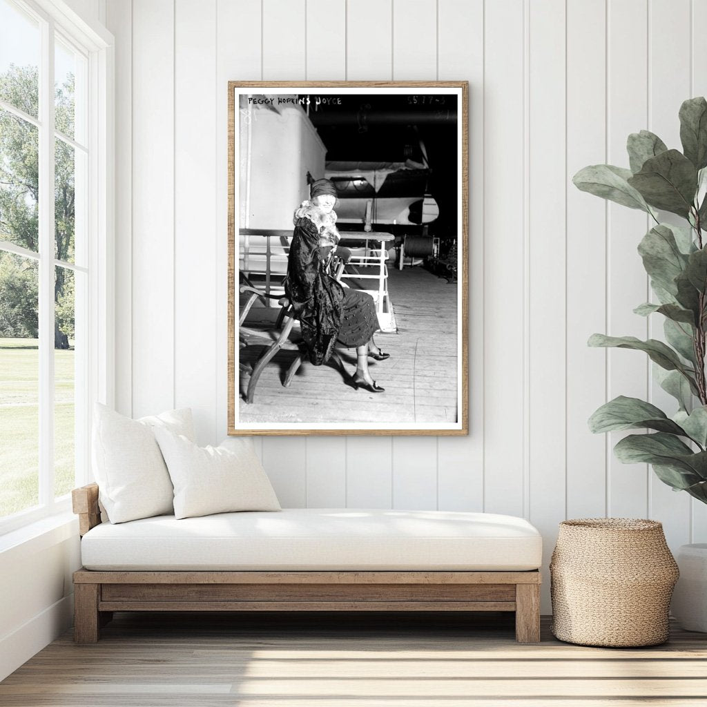 1920s Glamour: Peggy Hopkins Joyce in Elegance