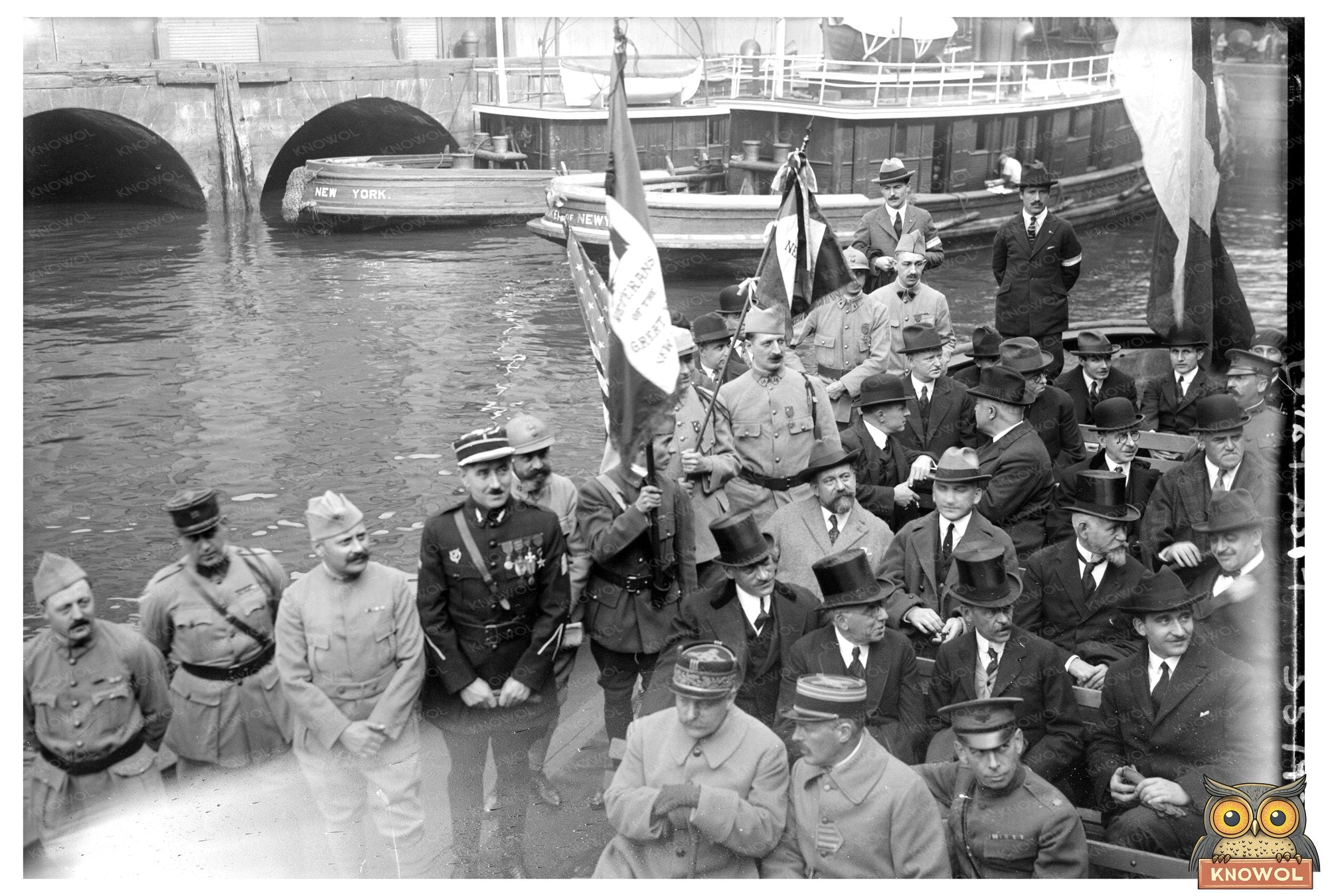 1921 Foch Party: Celebrating Allied Victory