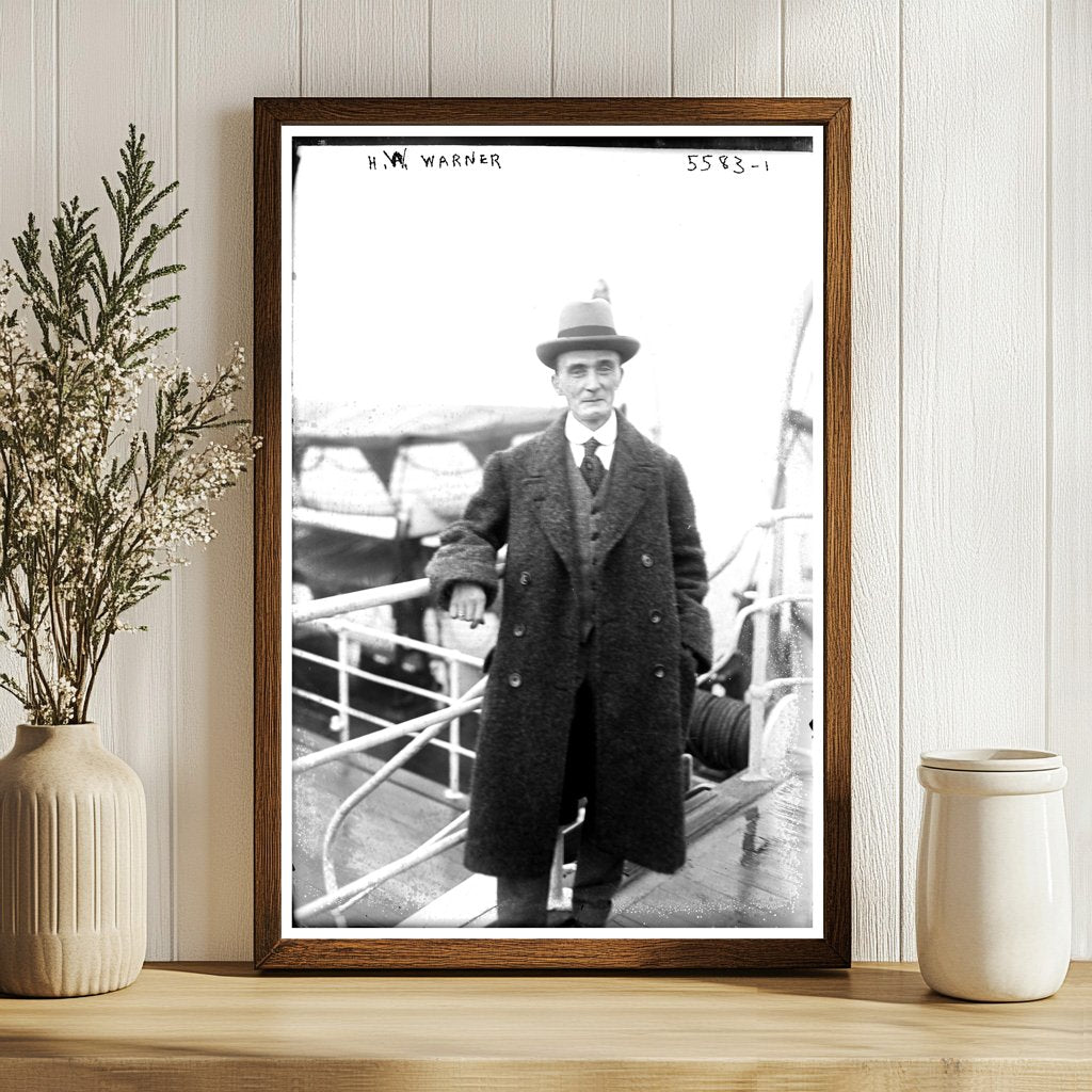 1920s American Film Pioneer Portrait