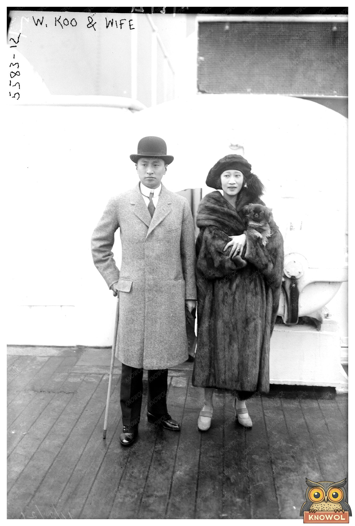1920s Portrait of a Stylish Couple in America