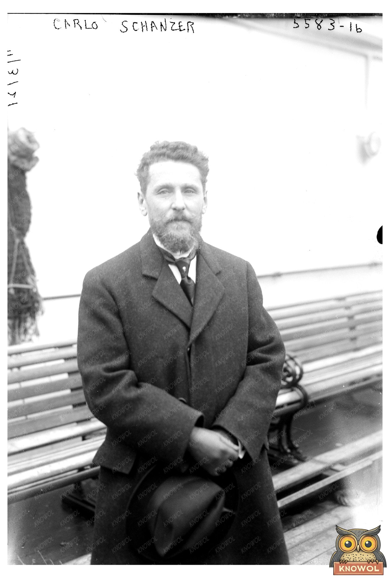 1920s Aviation Pioneer: Portrait of Carlo Schanzer