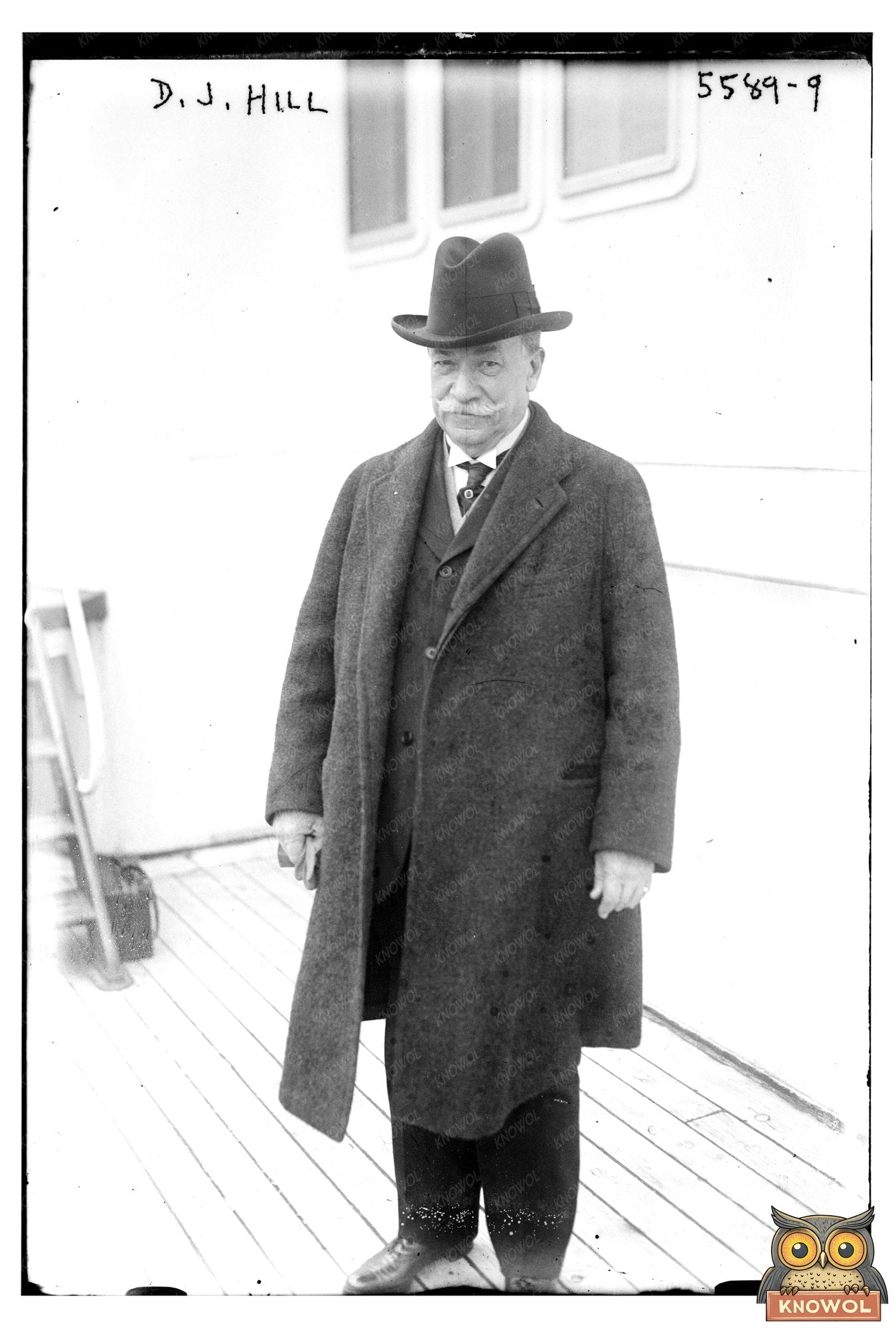 1920s Portrait: A Glimpse of D.J. Hills Era