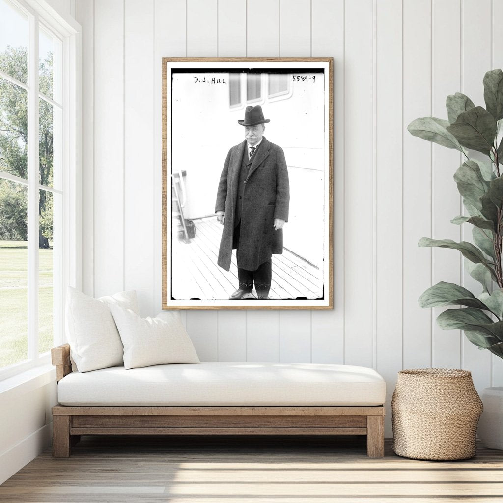 1920s Portrait: A Glimpse of D.J. Hills Era