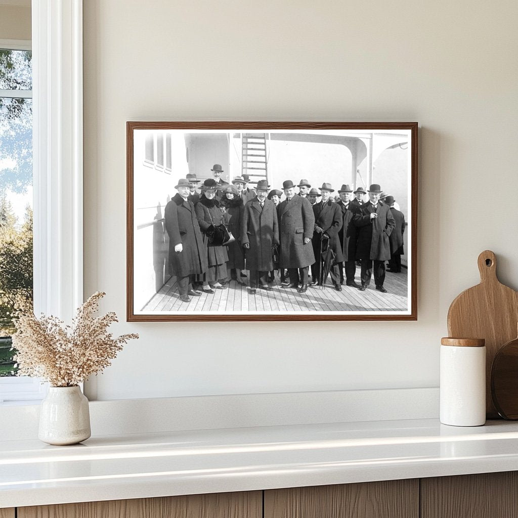 1920s Dutch Delegation at Historic Arms Conference