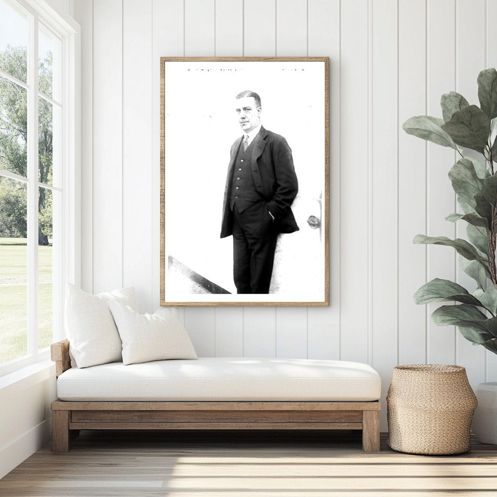 1921 Portrait of Industrial Pioneer Sir John Cadman