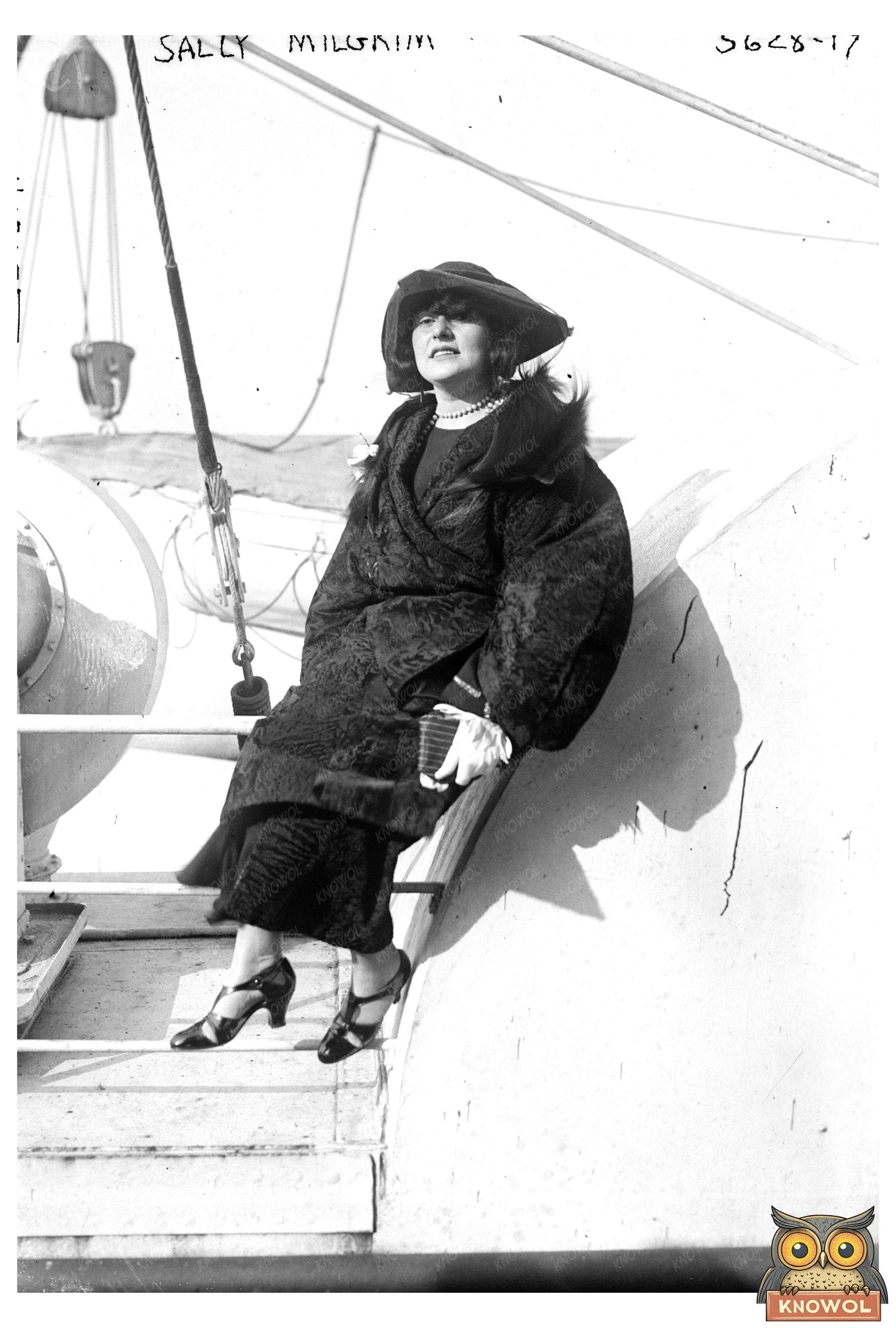 Charming Portrait of a 1920s American Woman