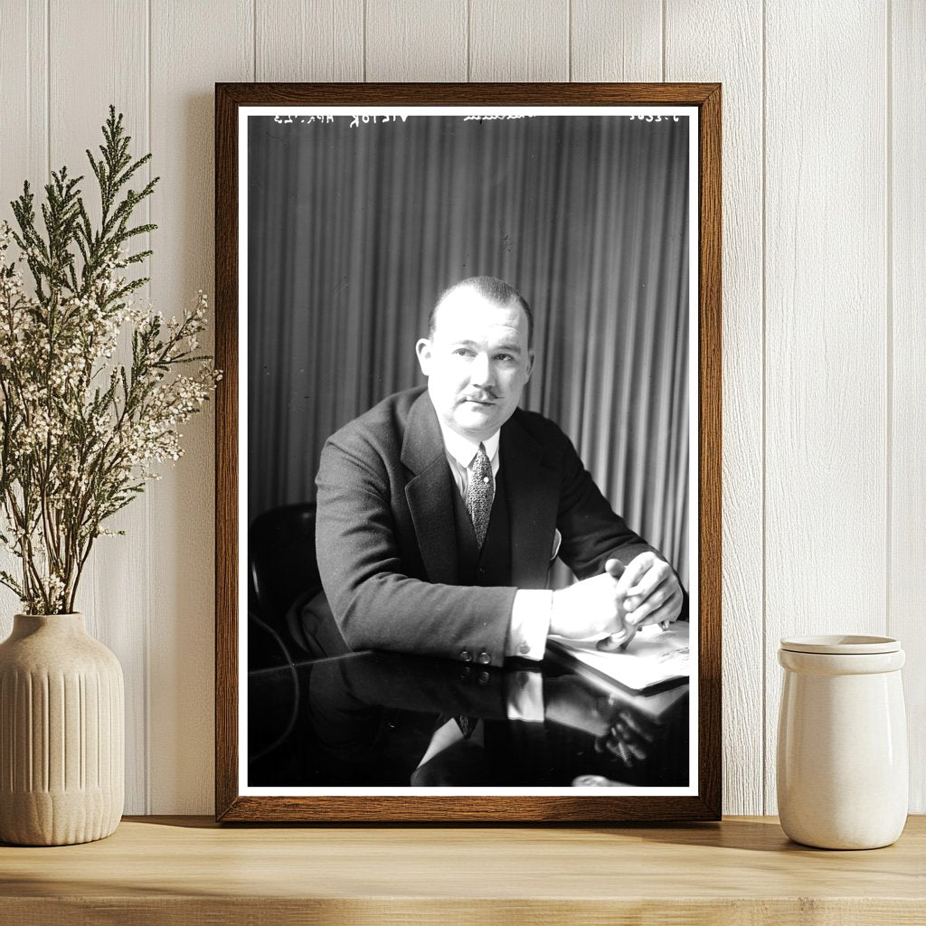 1923 Portrait of an Iconic American Man