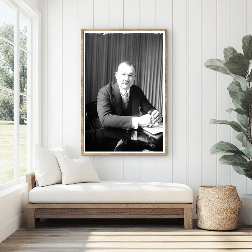 1923 Portrait of an Iconic American Man