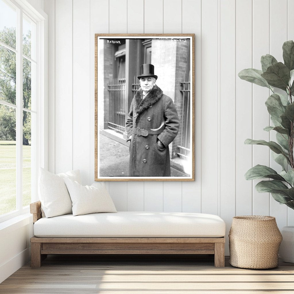 1920s Portrait of Rothier - A Social Icon