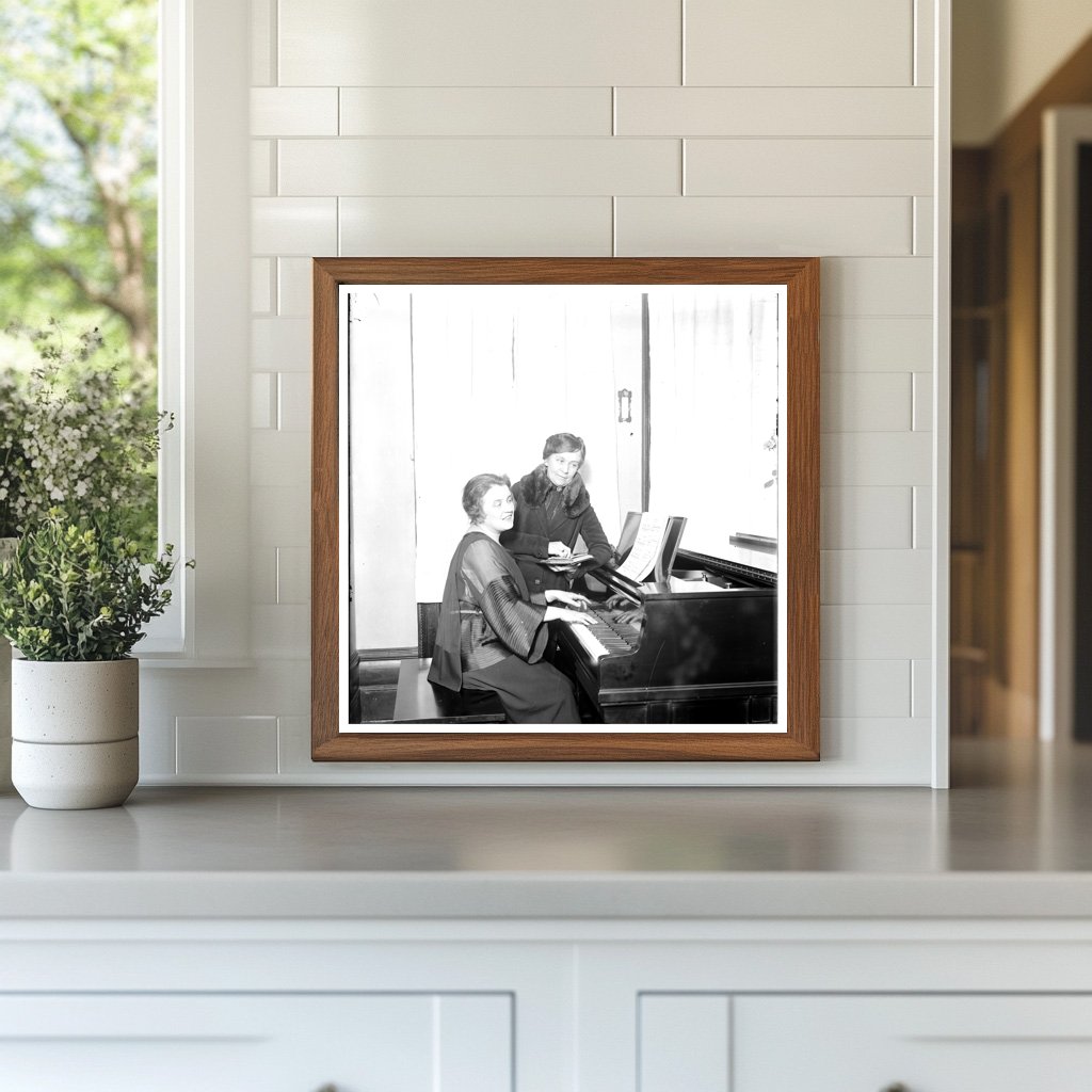 Elegant Portrait of Dux with Mrs. Carlyle Scott, 1920s