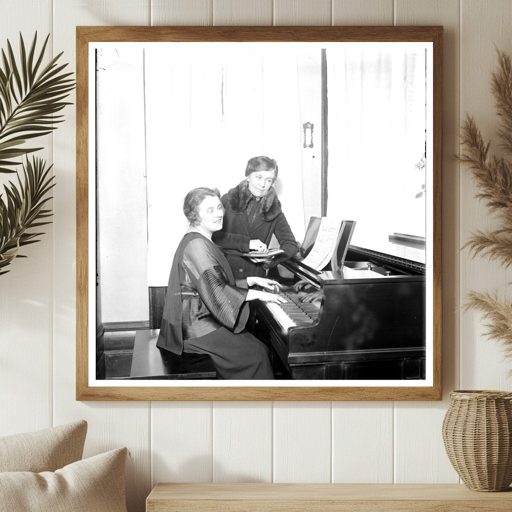 Elegant Portrait of Dux with Mrs. Carlyle Scott, 1920s
