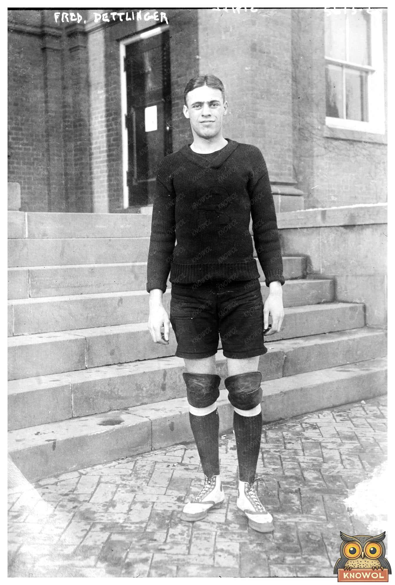 1922 Vintage Portrait of a Pioneering American Icon