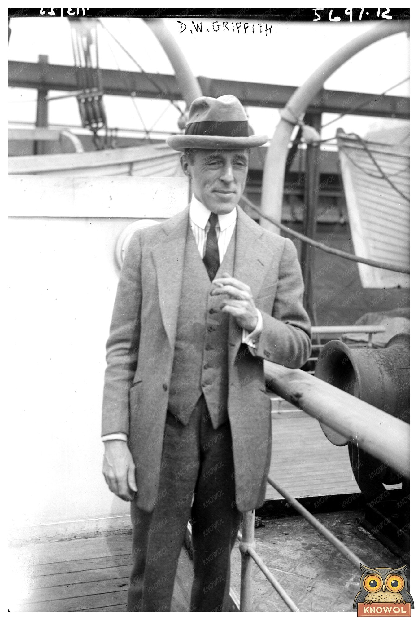 1920s Cinema Pioneer Portrait: The Art of Storytelling