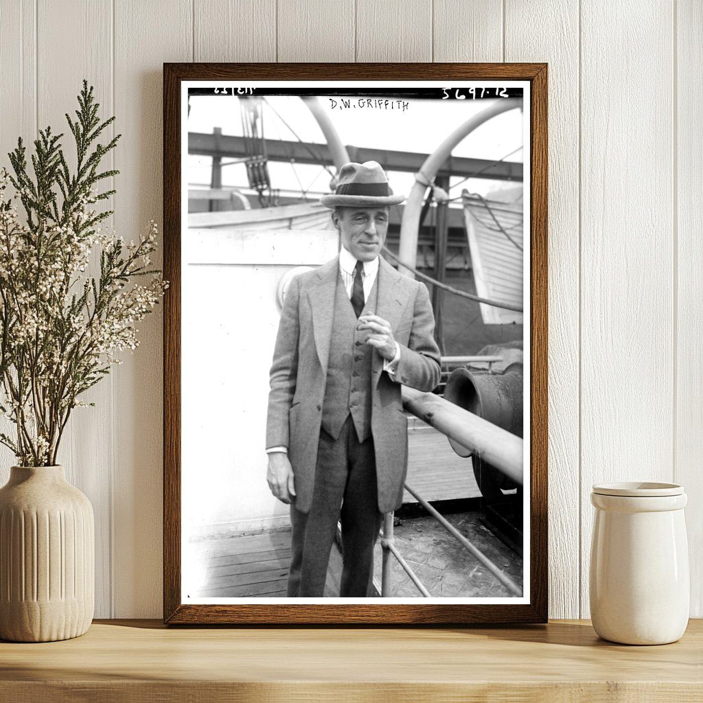 1920s Cinema Pioneer Portrait: The Art of Storytelling