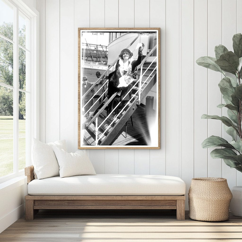 1922 Portrait of a Passionate American Pianist