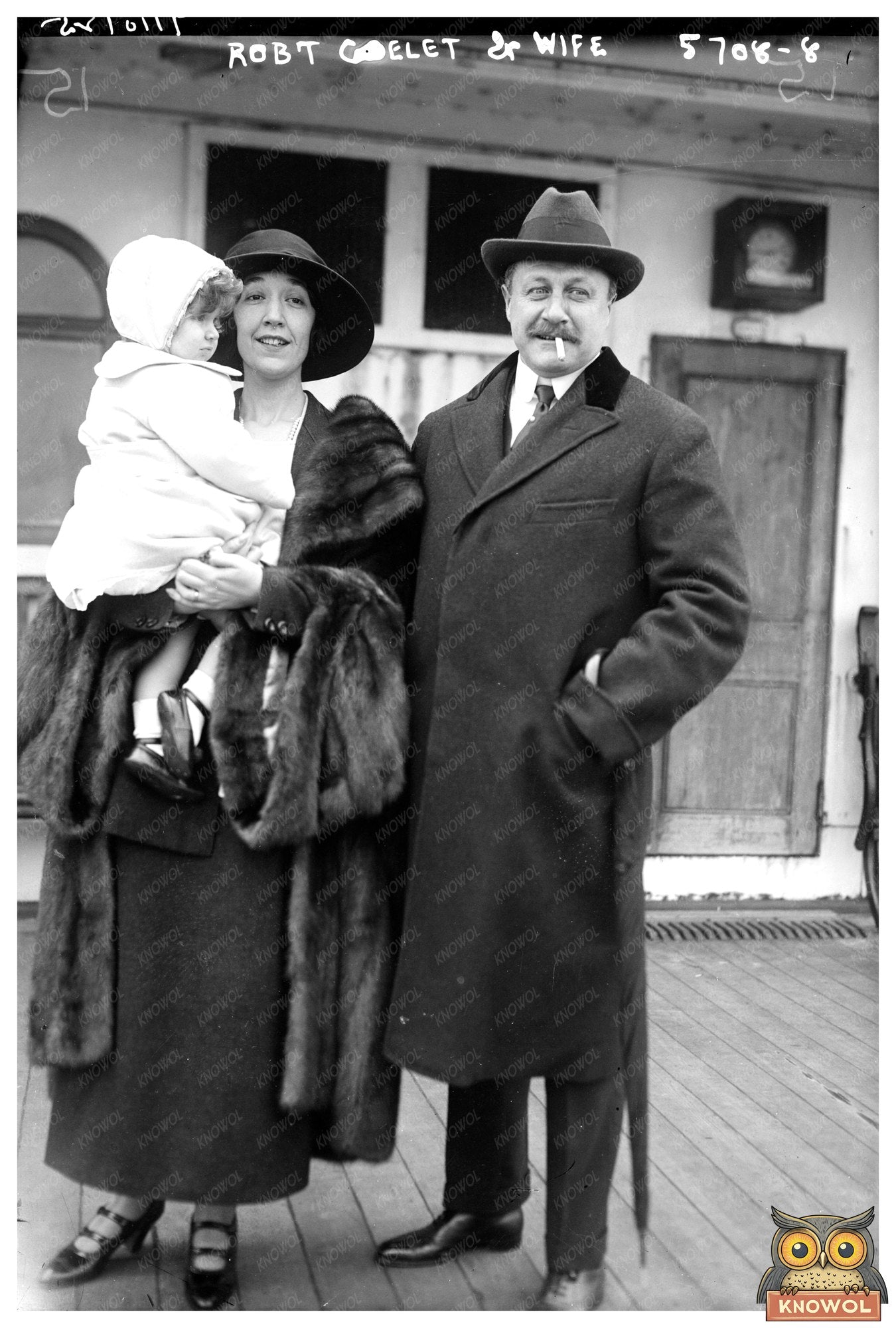 1920s New York Socialites in Elegant Portrait