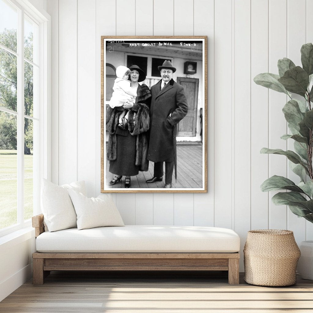 1920s New York Socialites in Elegant Portrait