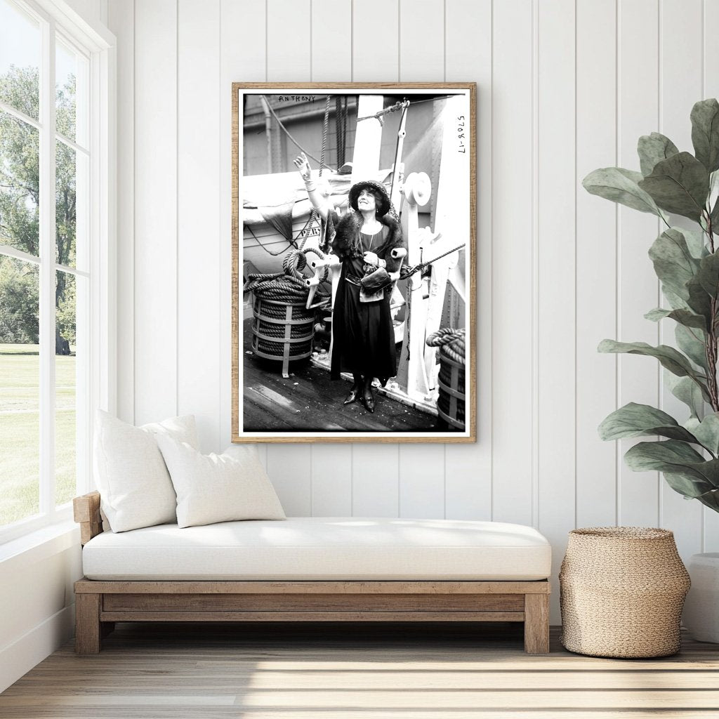 1920s Vintage Portrait of a Thoughtful Man