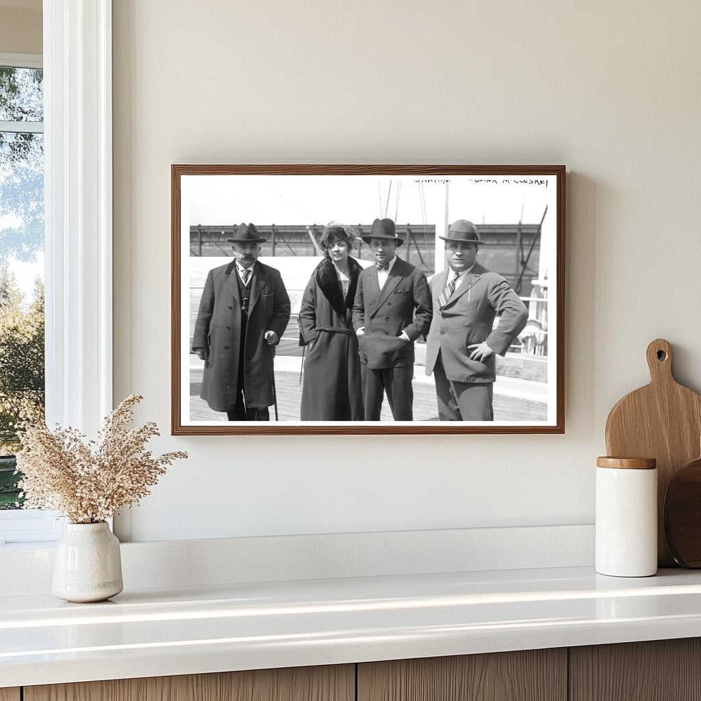 1920s Royal Gathering: Topakyan, Prince, & Friends