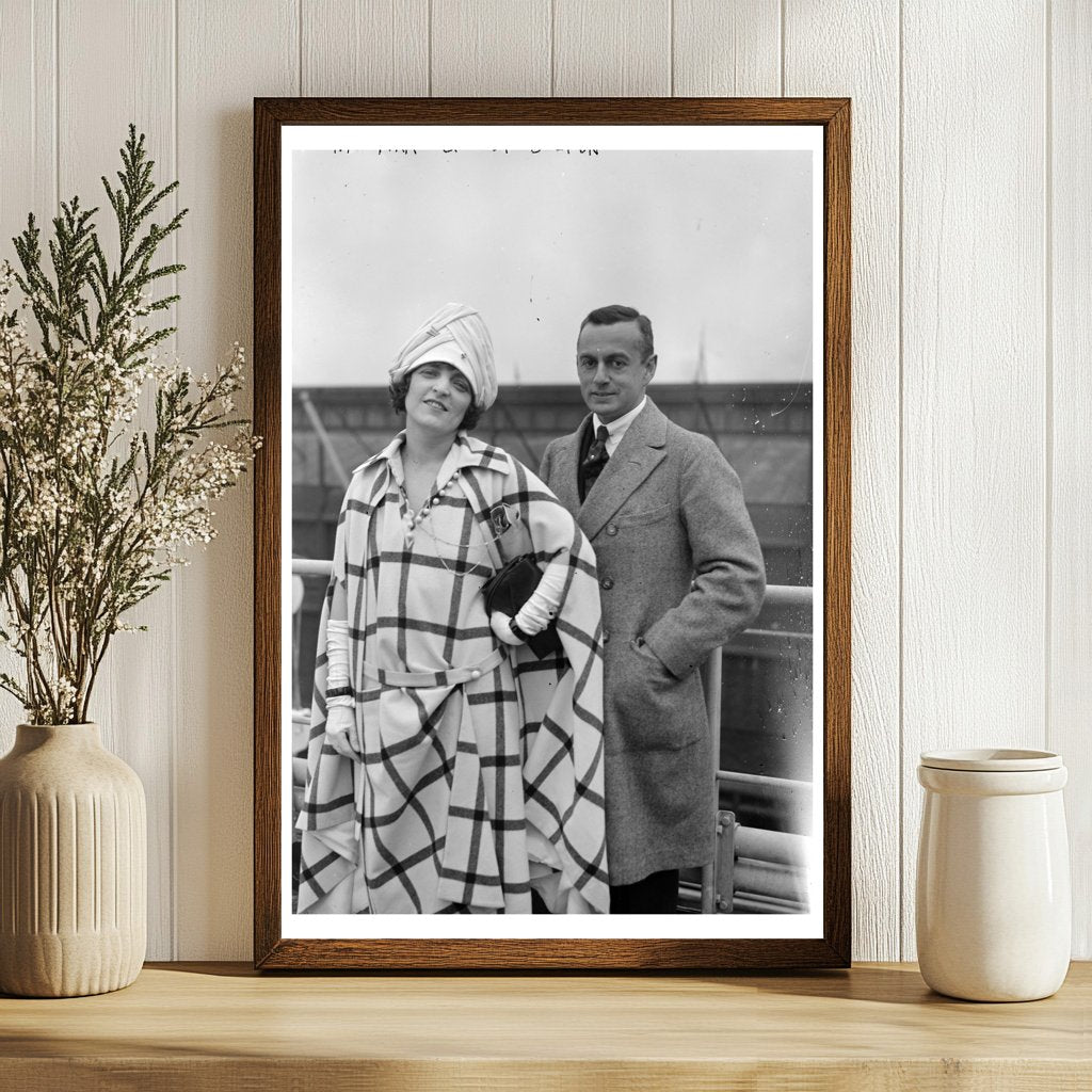 1920s Broadway Duo: Namara & Guy Bolton Portrait