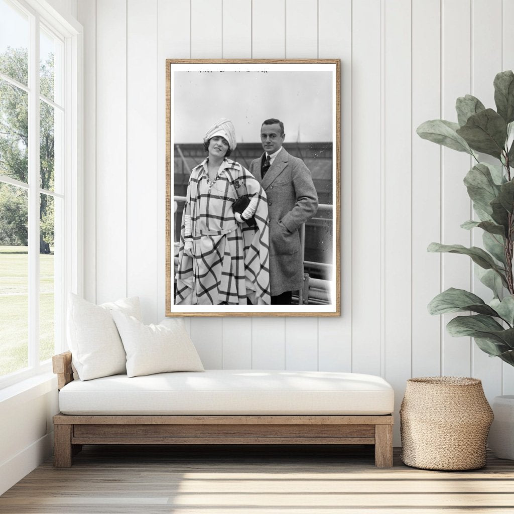 1920s Broadway Duo: Namara & Guy Bolton Portrait