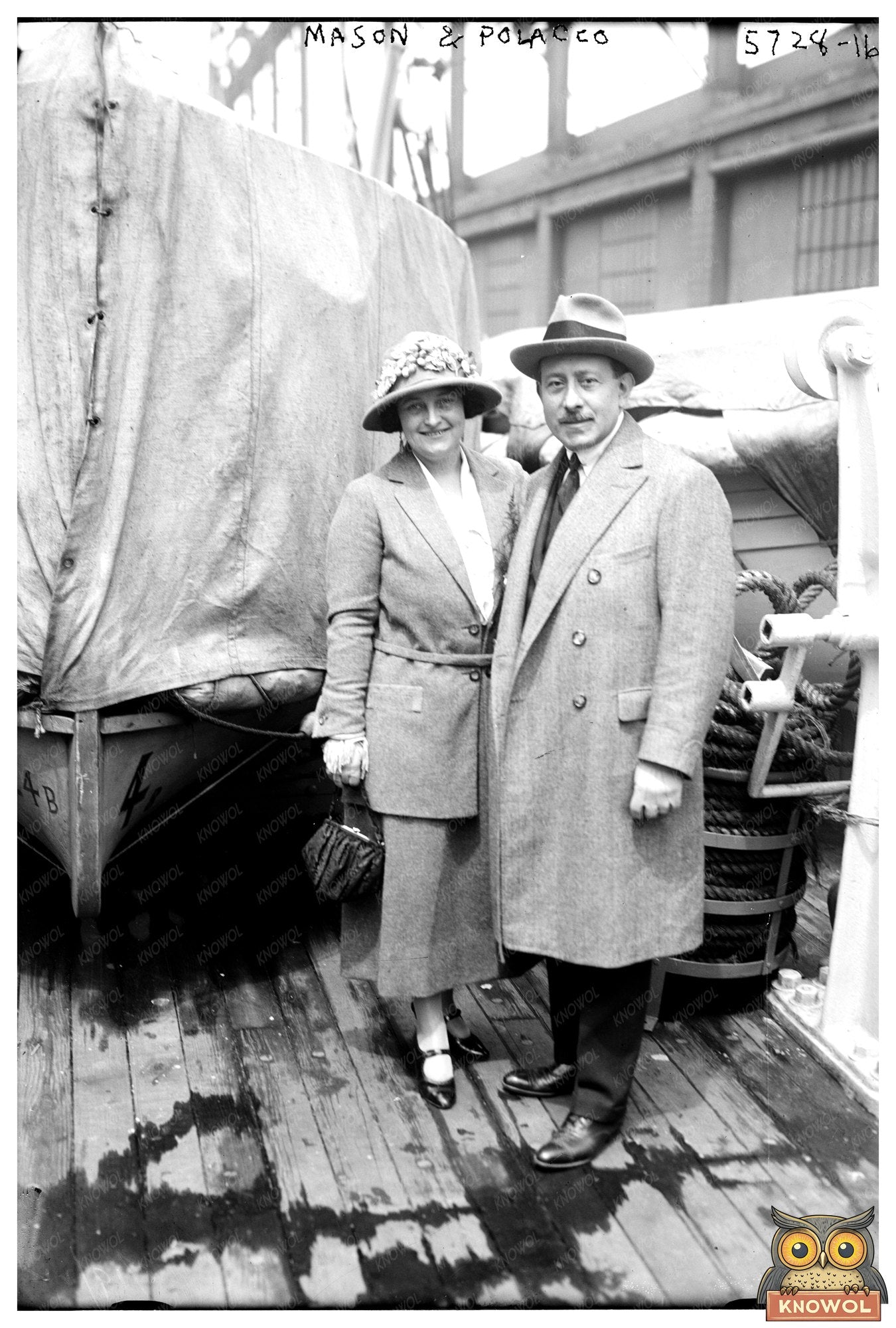 1920s Vintage Duo: Mason & Polacco in Era Style