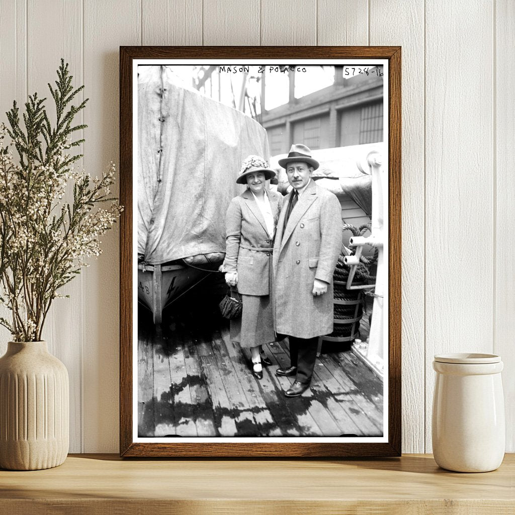 1920s Vintage Duo: Mason & Polacco in Era Style