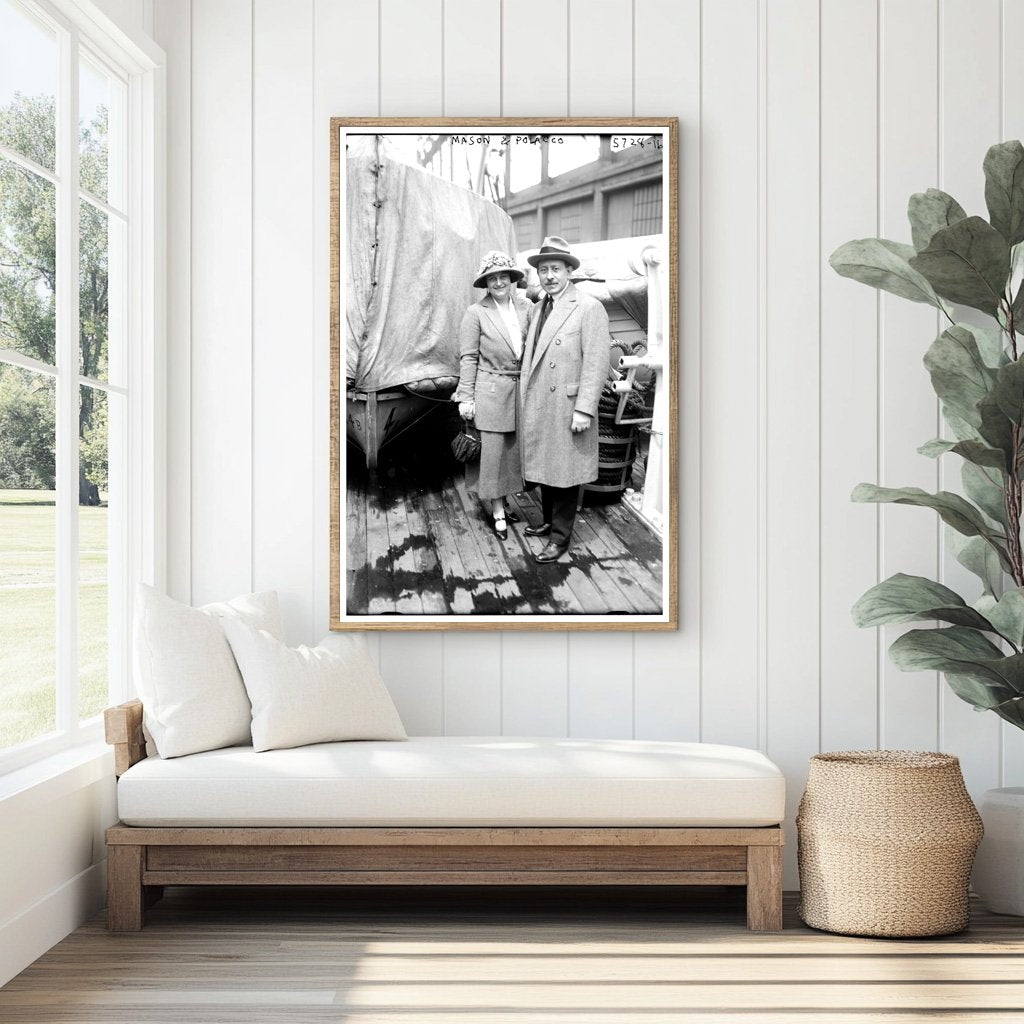 1920s Vintage Duo: Mason & Polacco in Era Style