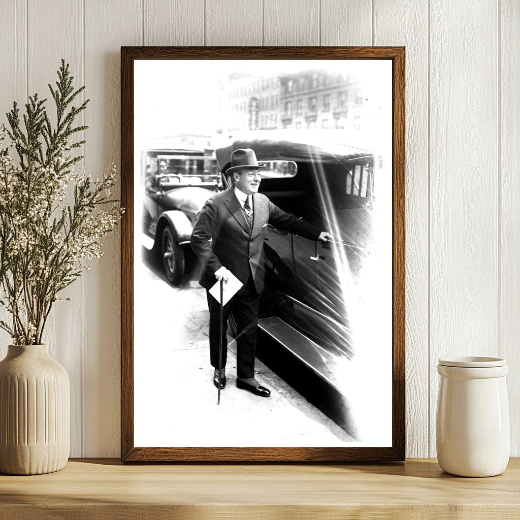 1920s Candid Portrait of a Historic Italian Influencer