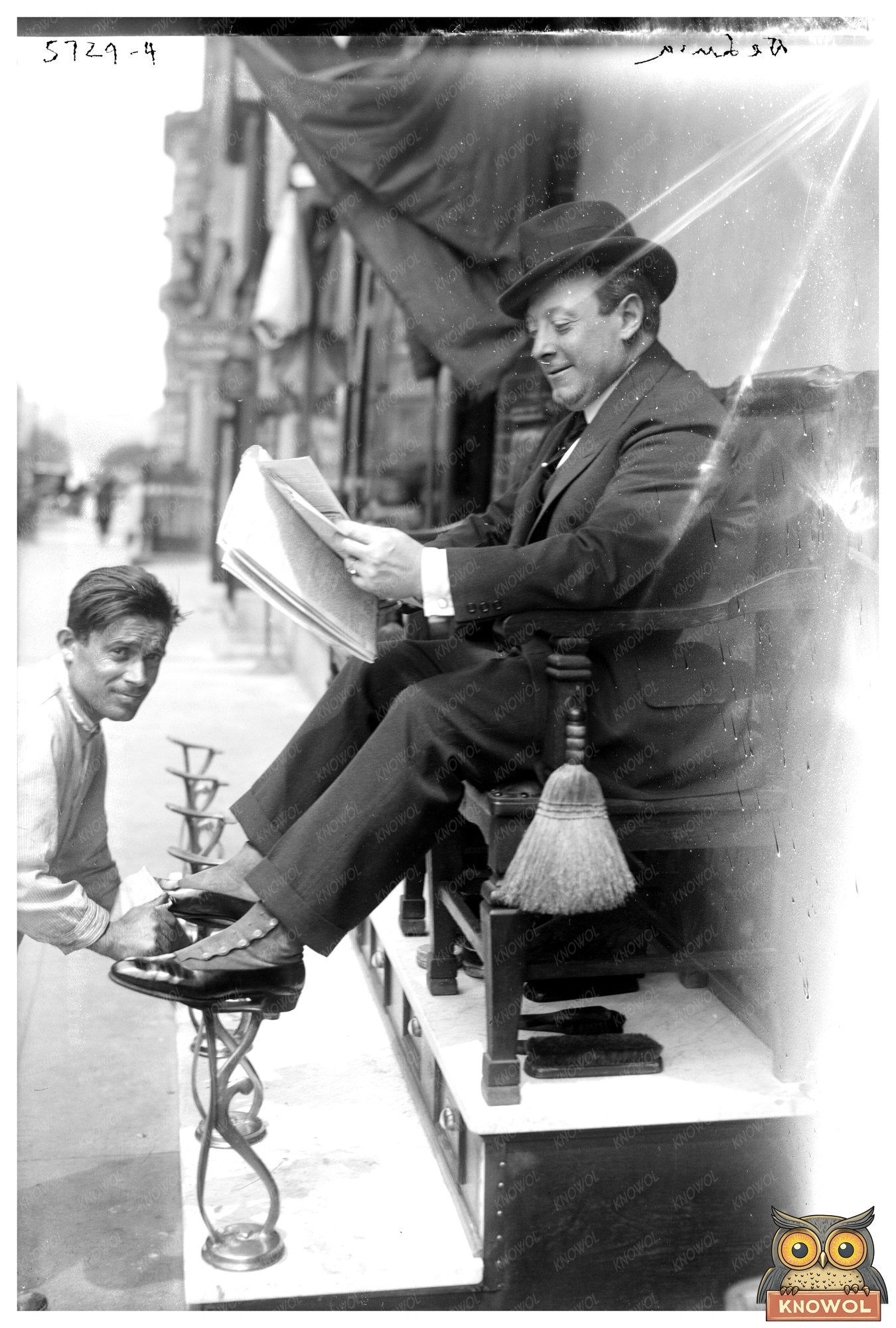 1920s Vintage Portrait of an Elegant Individual