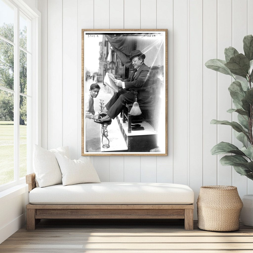 1920s Vintage Portrait of an Elegant Individual