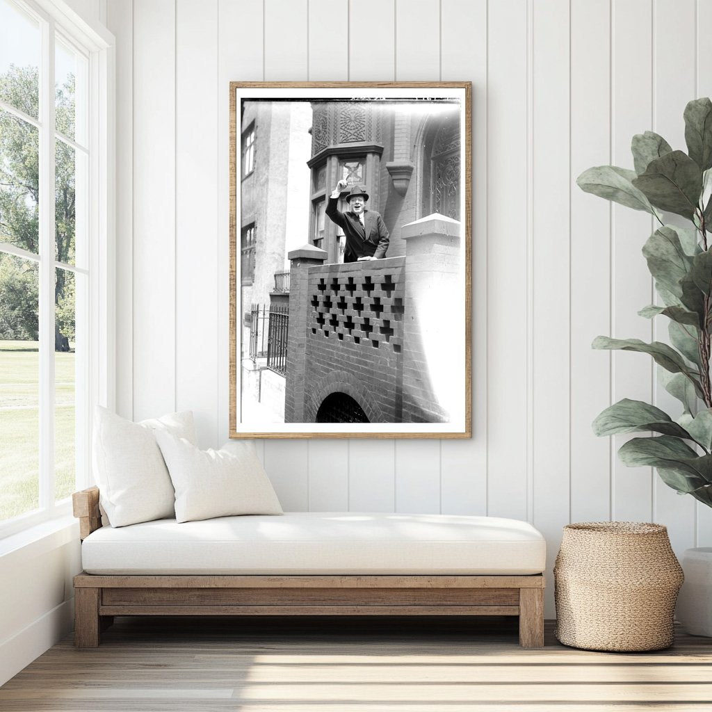 1920s Vintage Portrait of an Enigmatic Figure