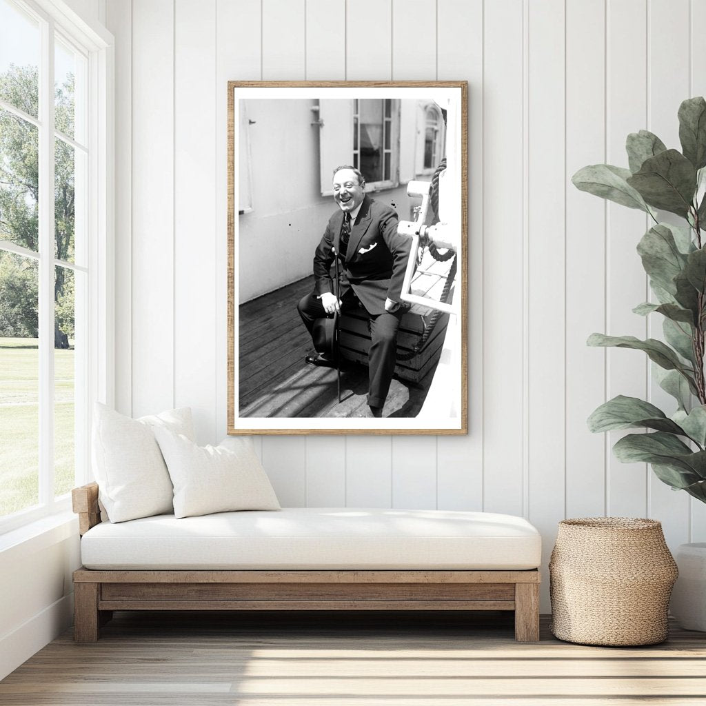 1920s Portrait of a Charismatic Historical Figure