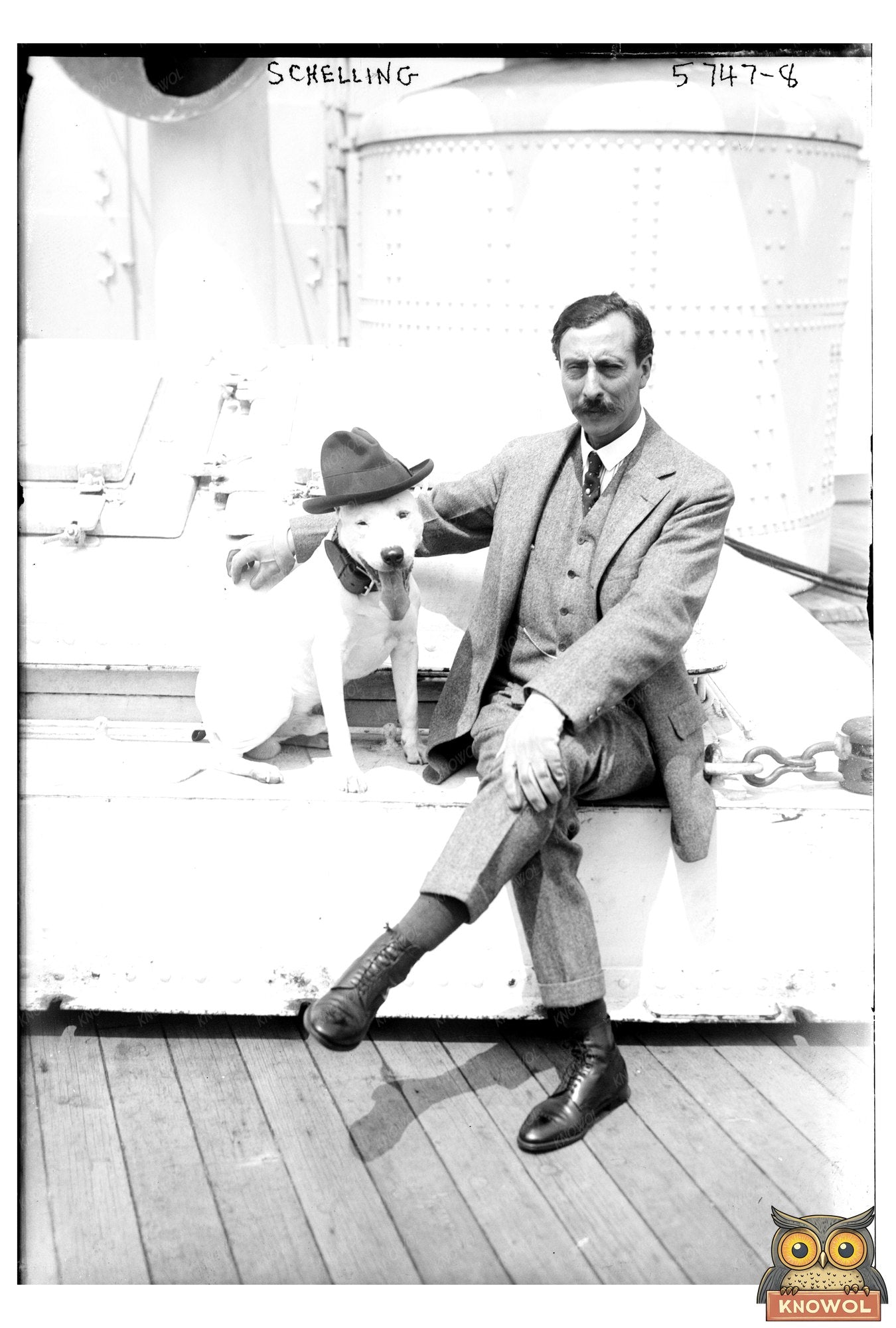 1922 Portrait of Schelling: A Glimpse into History