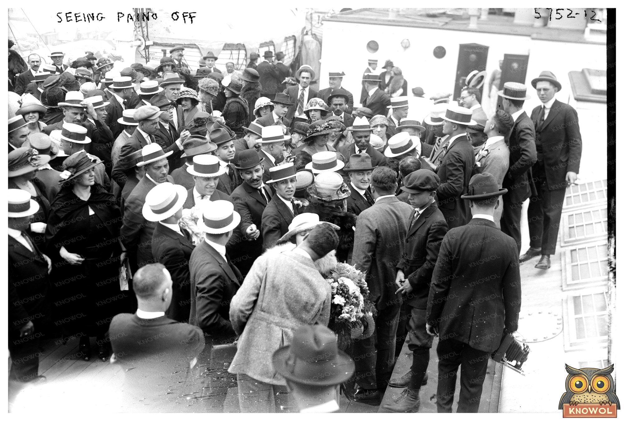 Sicilian American Farewell: Early 1920s Emotion