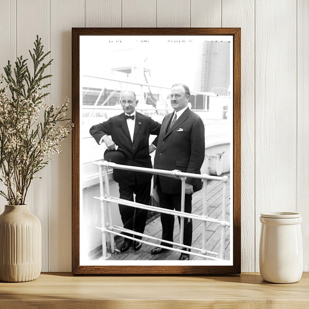 Historic 1922 Meeting of NYCs Influential Leaders