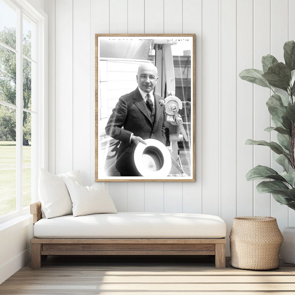 1922 Portrait of Pioneering Physician Dr. Alexis Carrel