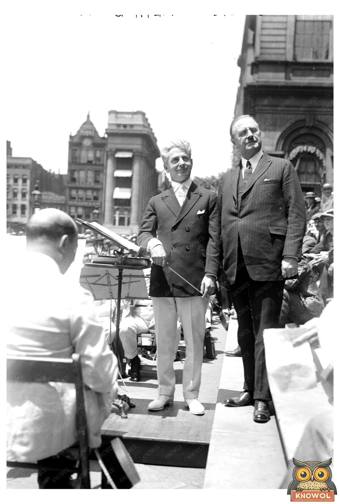 Historic 1920s Meeting of Influential Leaders