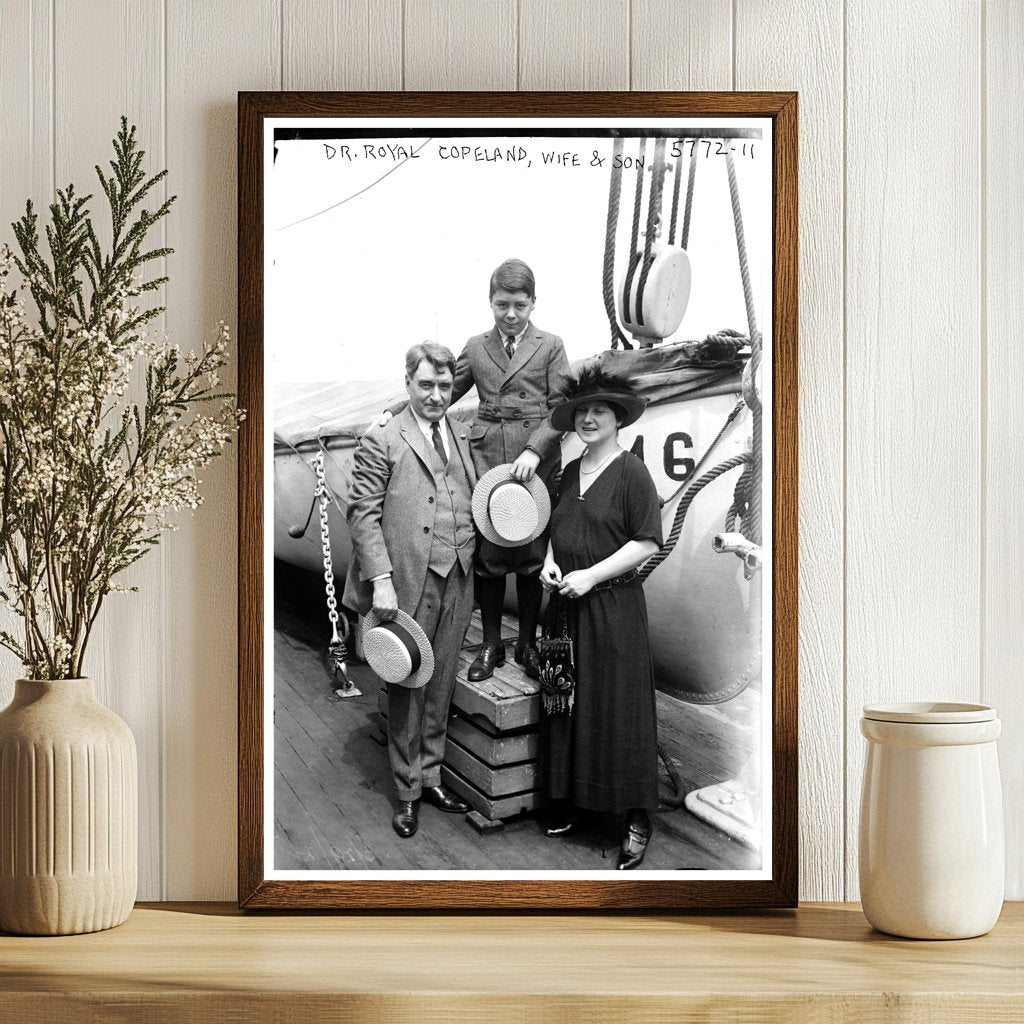 Family Portrait of Dr. Copeland, 1920s Nostalgia