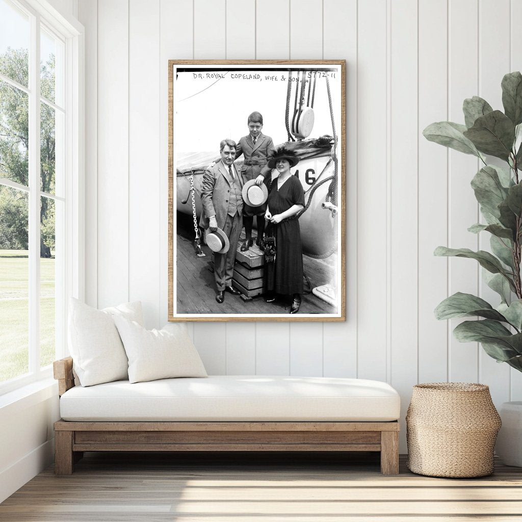 Family Portrait of Dr. Copeland, 1920s Nostalgia
