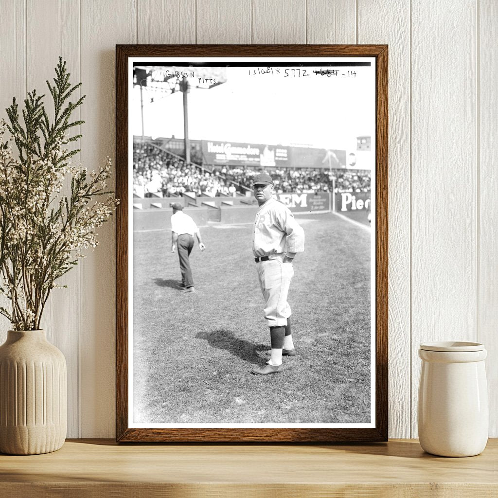 1921 Pittsburgh Baseball Team Manager in Action