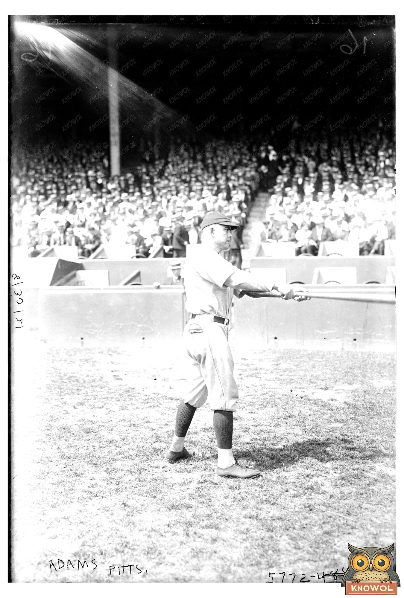 1921 Babe Adams: Pittsburgh Pirates Star Pitcher