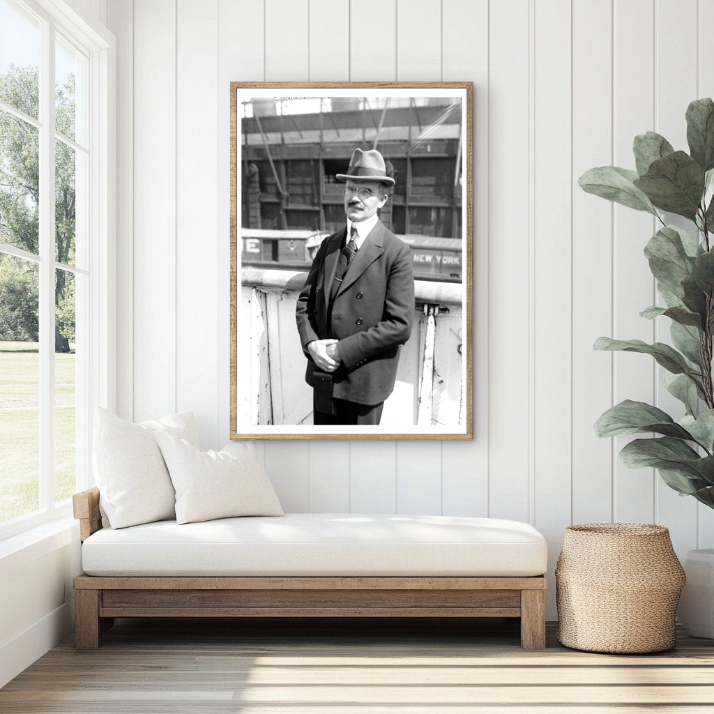 1920s Medical Pioneer Dr. Max Huth Portrait