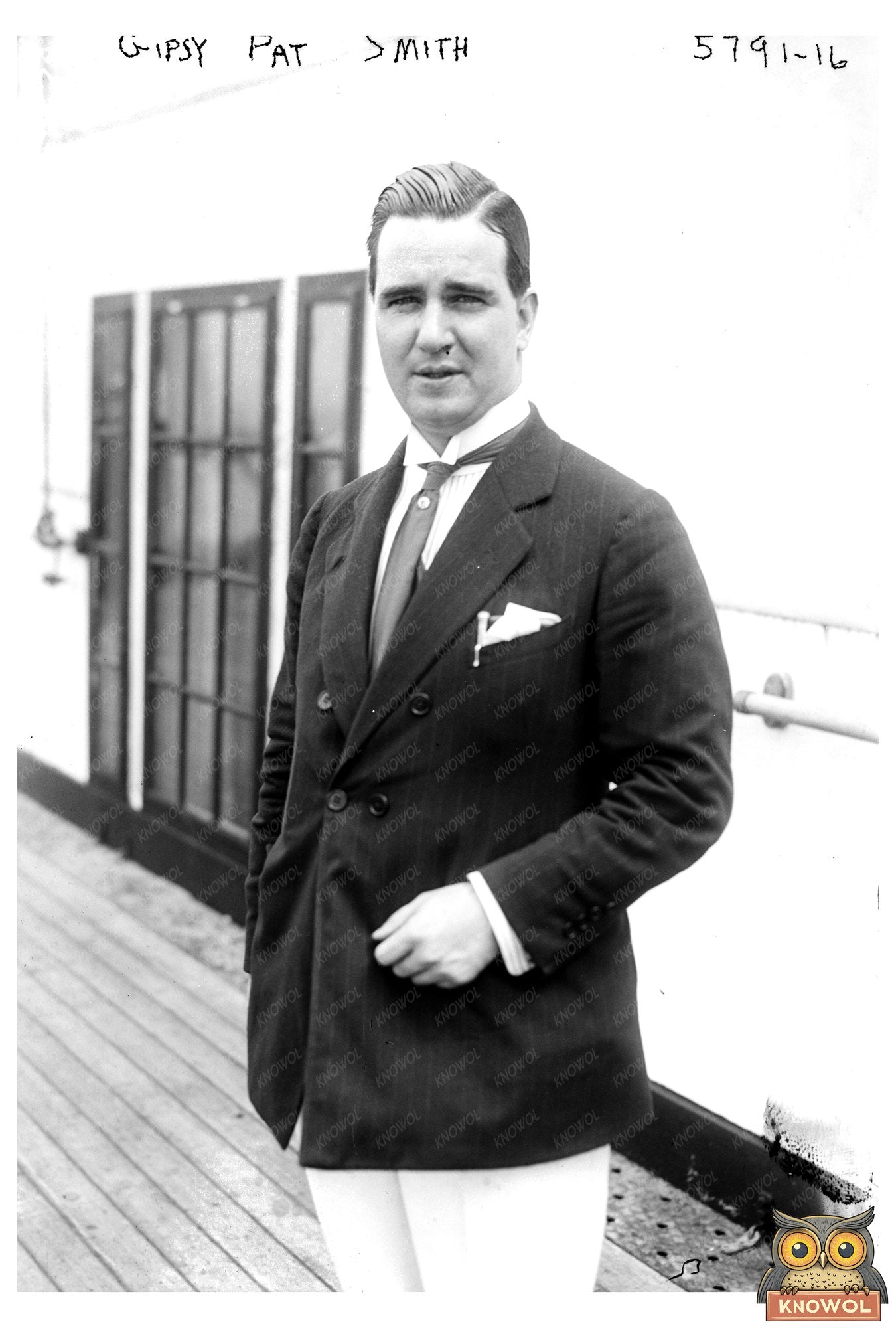 1920s Vintage Portrait of Gipsy Pat Smith