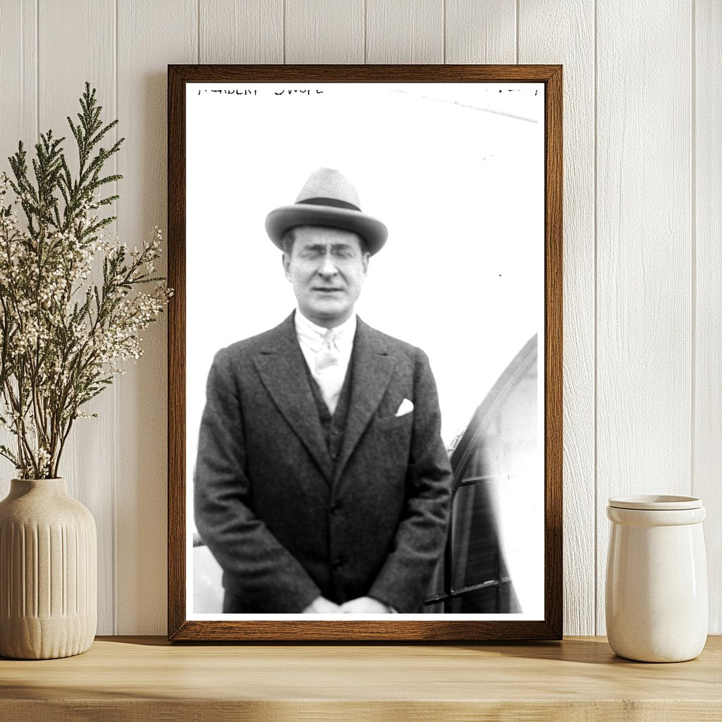 Historic Pulitzer Prize Journalist Portrait from the 1920s