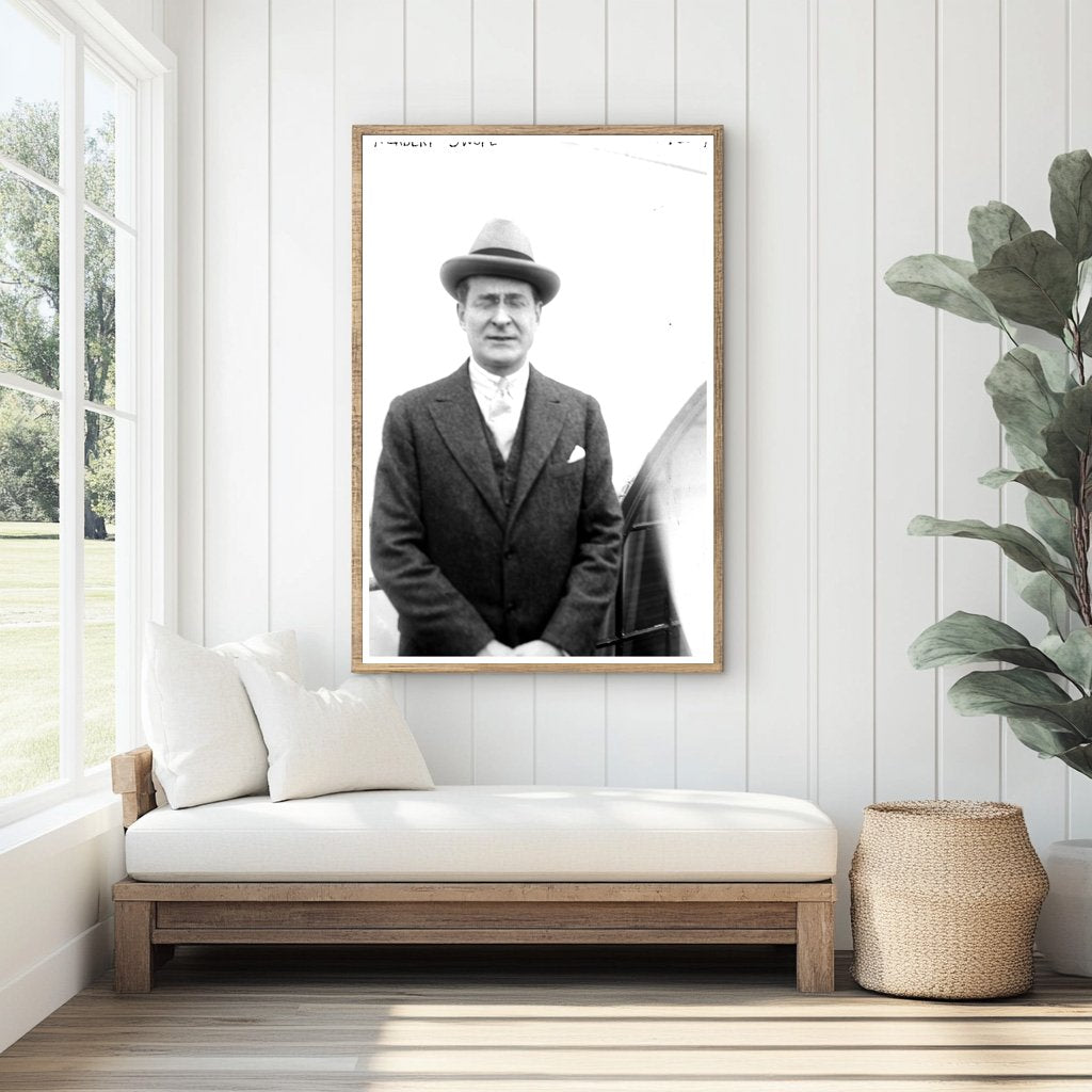 Historic Pulitzer Prize Journalist Portrait from the 1920s