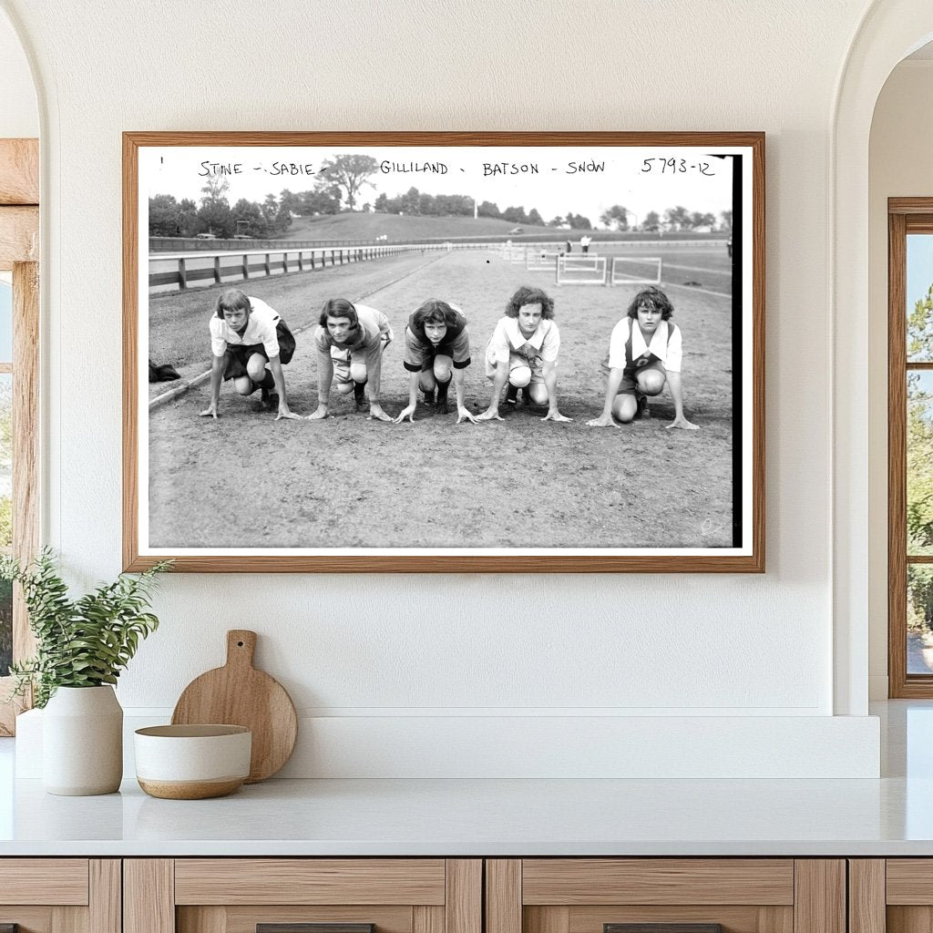 1920s Race Day: Five Athletes Ready to Compete