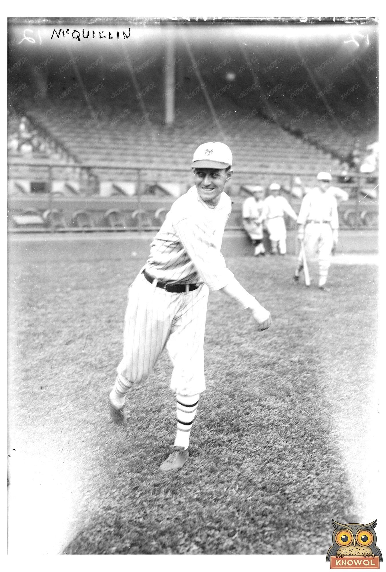1922 Vintage MLB Pitcher: New York National League Star