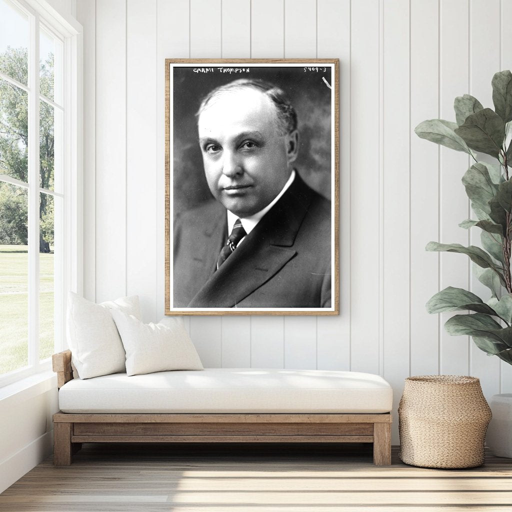 1920s Portrait of Influential American Figure