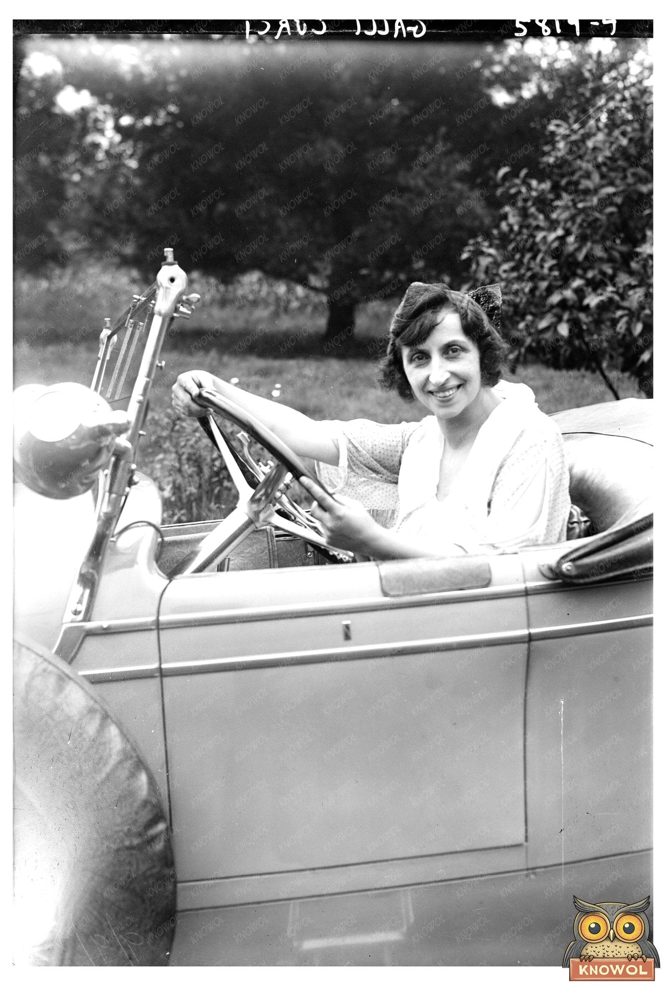 Vintage Portrait of a 1920s Opera Soprano